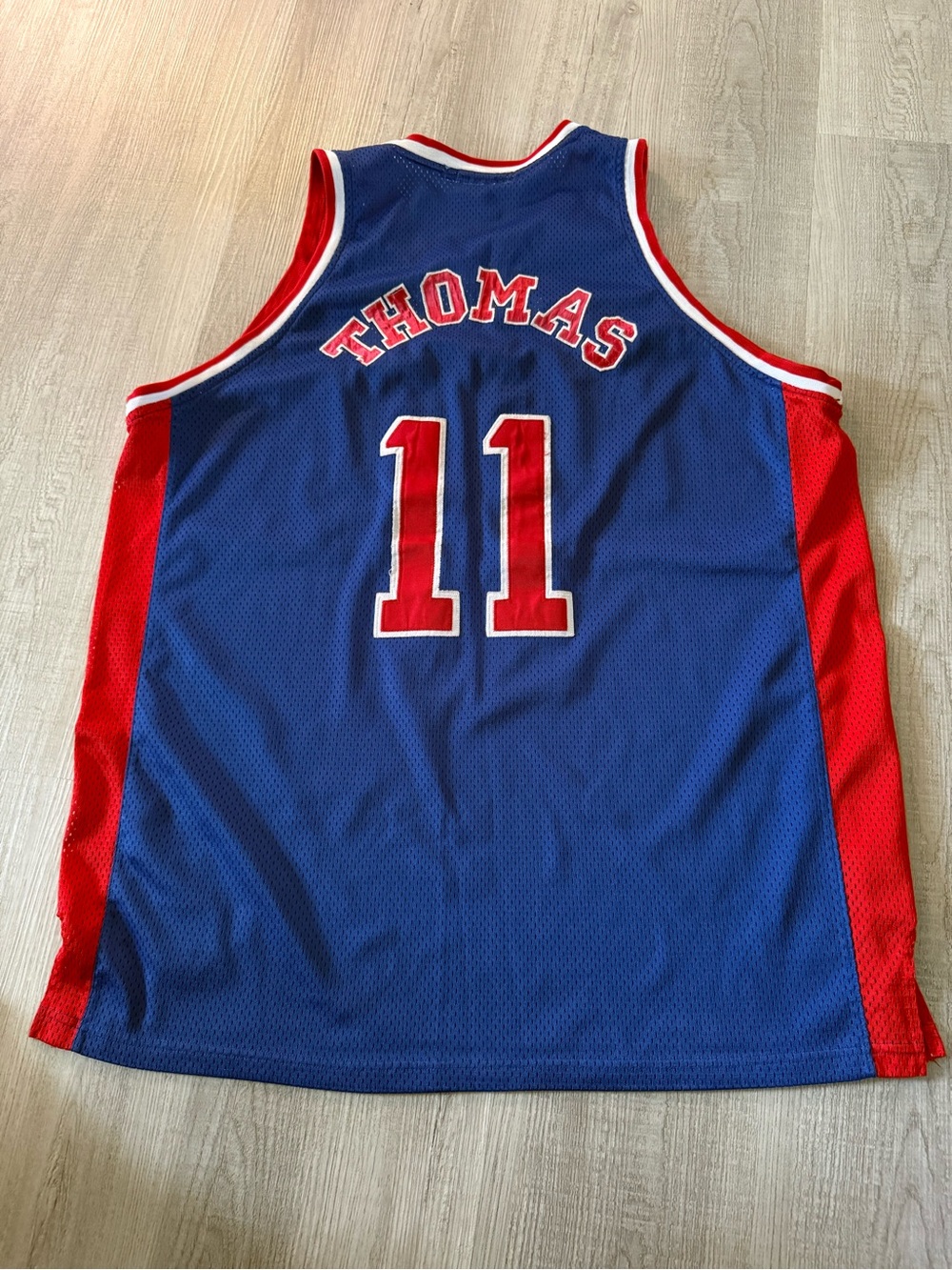 Vintage Isiah Thomas Hardwood Classics Mitchell & Ness Detroit Piston #11 Jersey - Picture 2 of 7